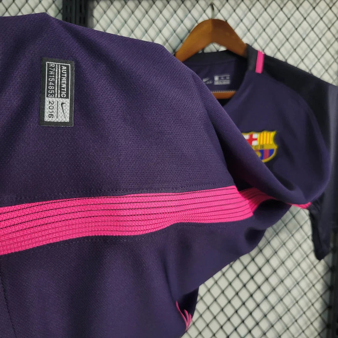 Retro Barça (FCB) segunda equipación 2016-2017