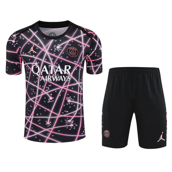 Ensemble Short Paris (PSG) third 2025-2026 Noir/Rose
