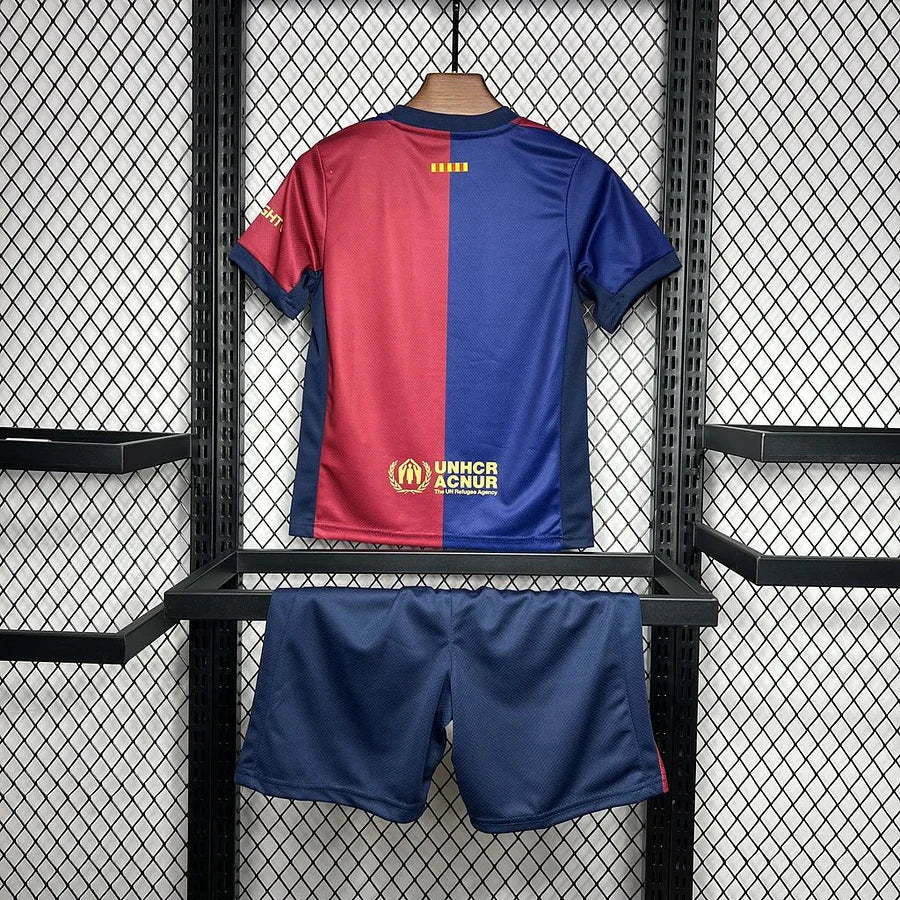 Barcelona (FCB) Home Shorts Set 2024-2025