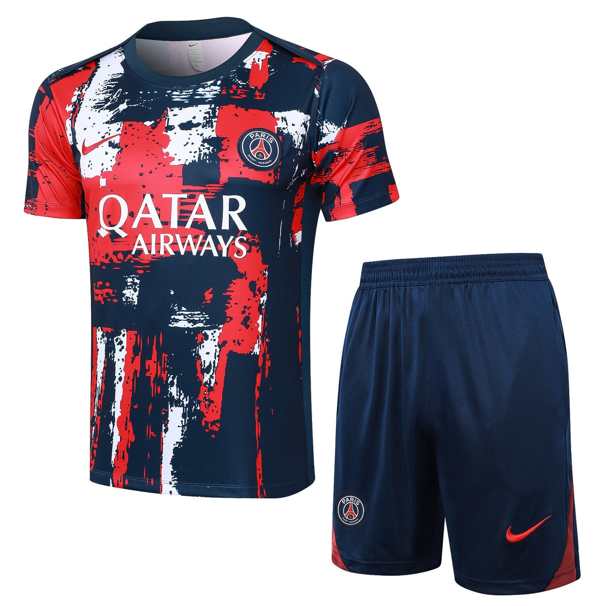 Ensemble Short Paris (PSG) training 2025 Blanc