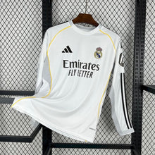 Manche longue Real Madrid domicile 2025-2026