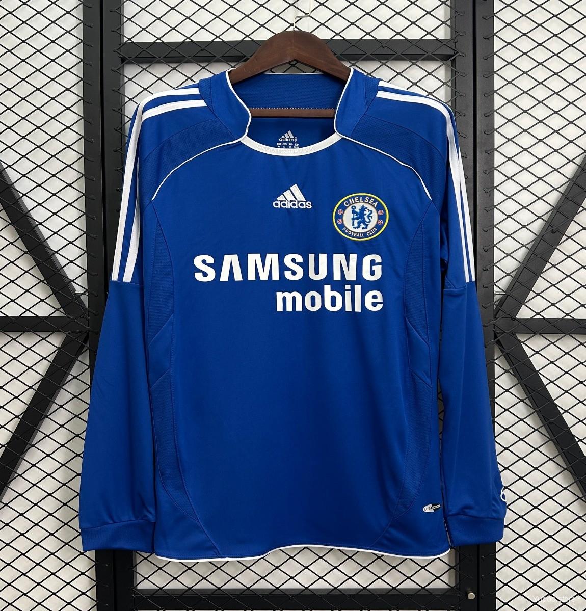 Retro manche longue Chelsea domicile 2006-2007