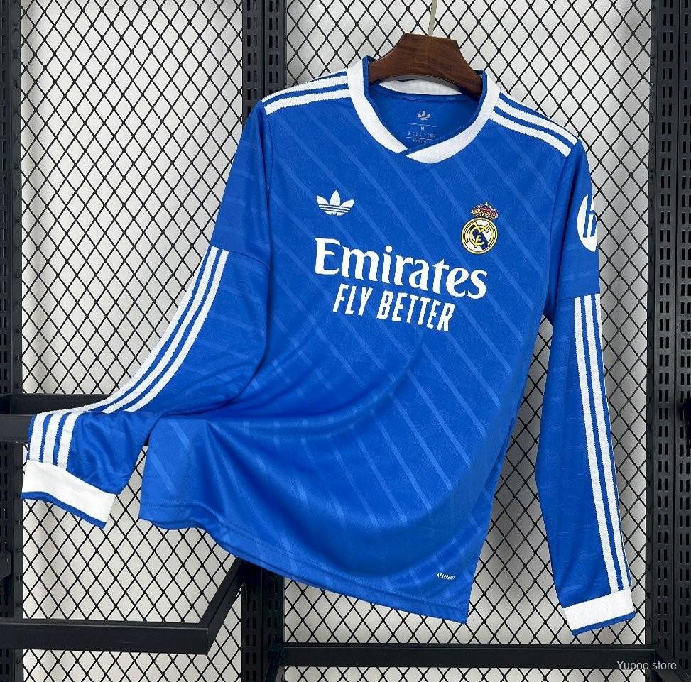 Manche longue Real Madrid Third 2025-2026