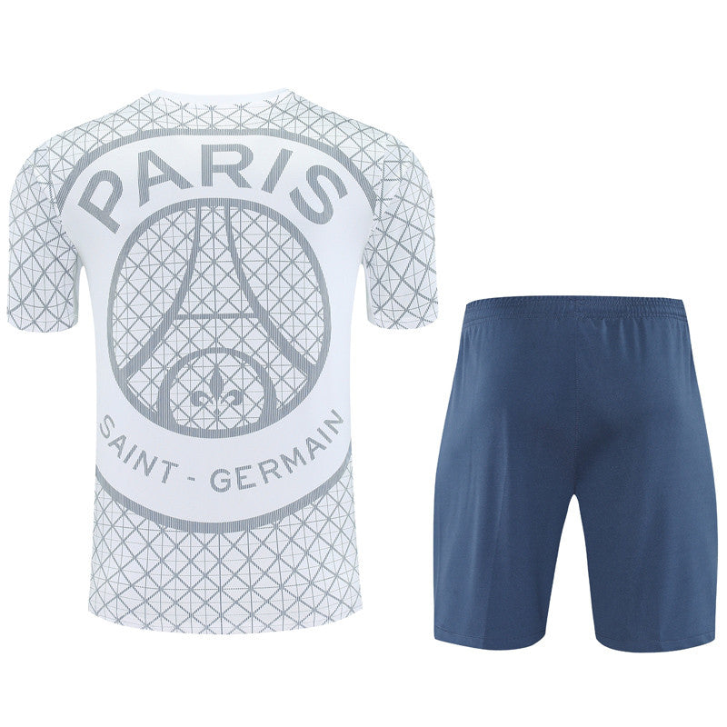 Conjunto corto Paris (PSG) entrenamiento 2025-2026 Blanco