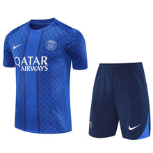 Conjunto corto de entrenamiento Paris (PSG) 2025-2026 Azul