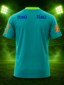 Brasil entrenamiento 2024 verde