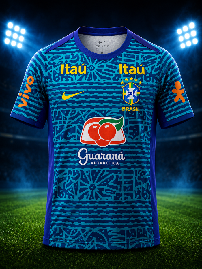 Entrenamiento Brasil 2024 azul