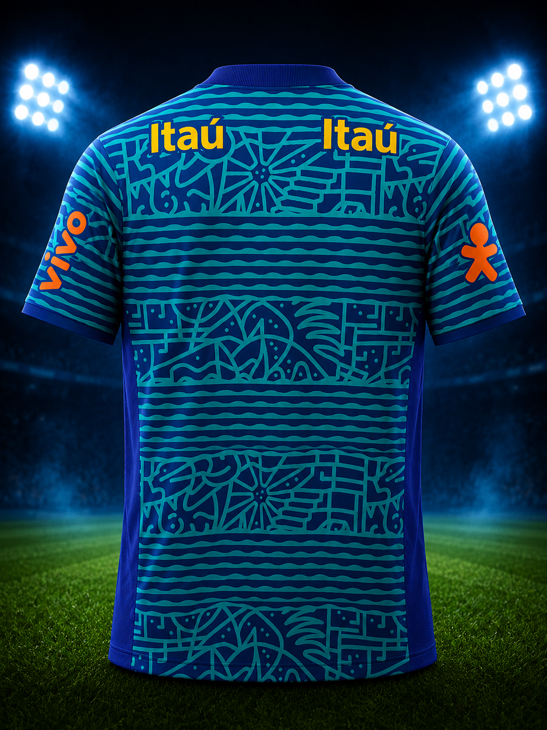 Entrenamiento Brasil 2024 azul