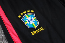 Brazil 2026-2027 Long-sleeved Training Kit - Black/Red