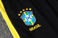 Brazil Training Long-Sleeve Set 2026-2027 Black/Yellow