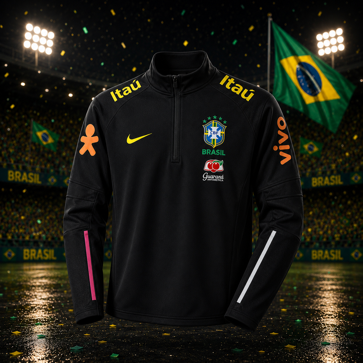 Long Sleeve Brazil special 2026-2027 Black