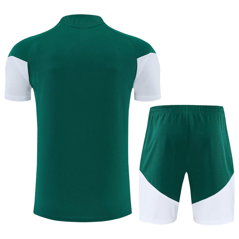 Conjunto Pantalón Corto Italia entrenamiento 2026-2027 verde