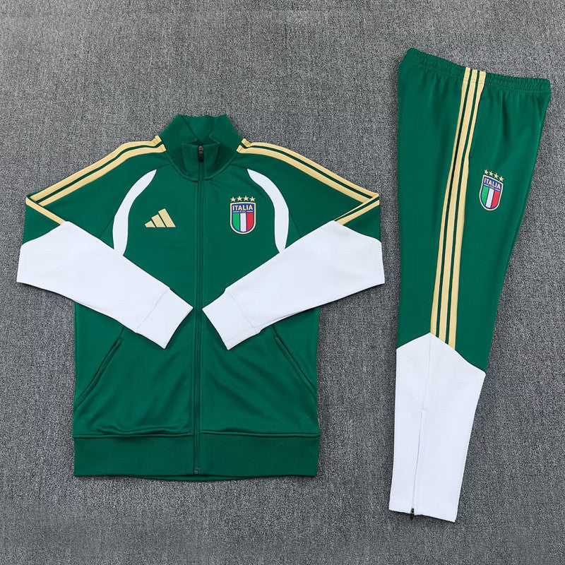 Italy tracksuit training 2026-2027 green
