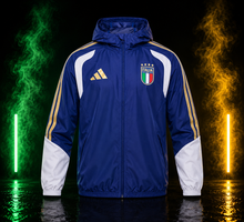 Chaqueta Italia entrenamiento 2026-2027 azul