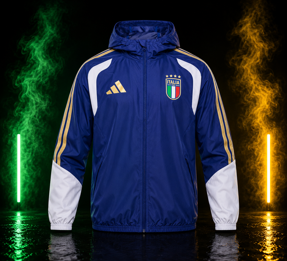 Chaqueta Italia entrenamiento 2026-2027 azul