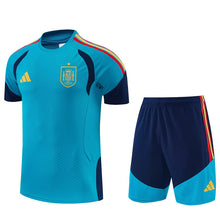 Ensemble Short Espagne extérieur 2026-2027 bleu