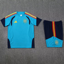 Ensemble Short Espagne extérieur 2026-2027 bleu
