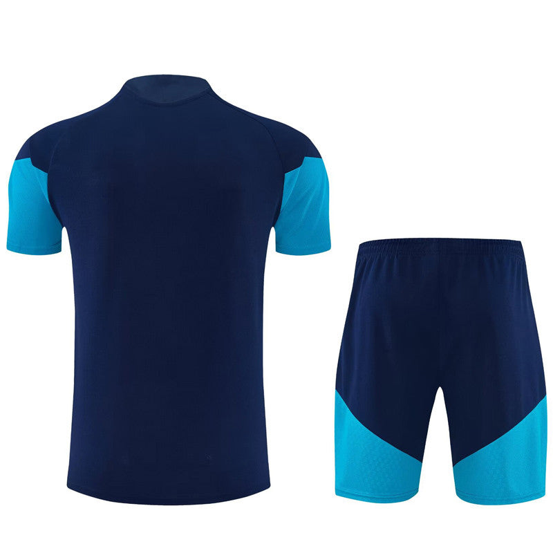 Conjunto Pantalón corto España entrenamiento 2026-2027 azul