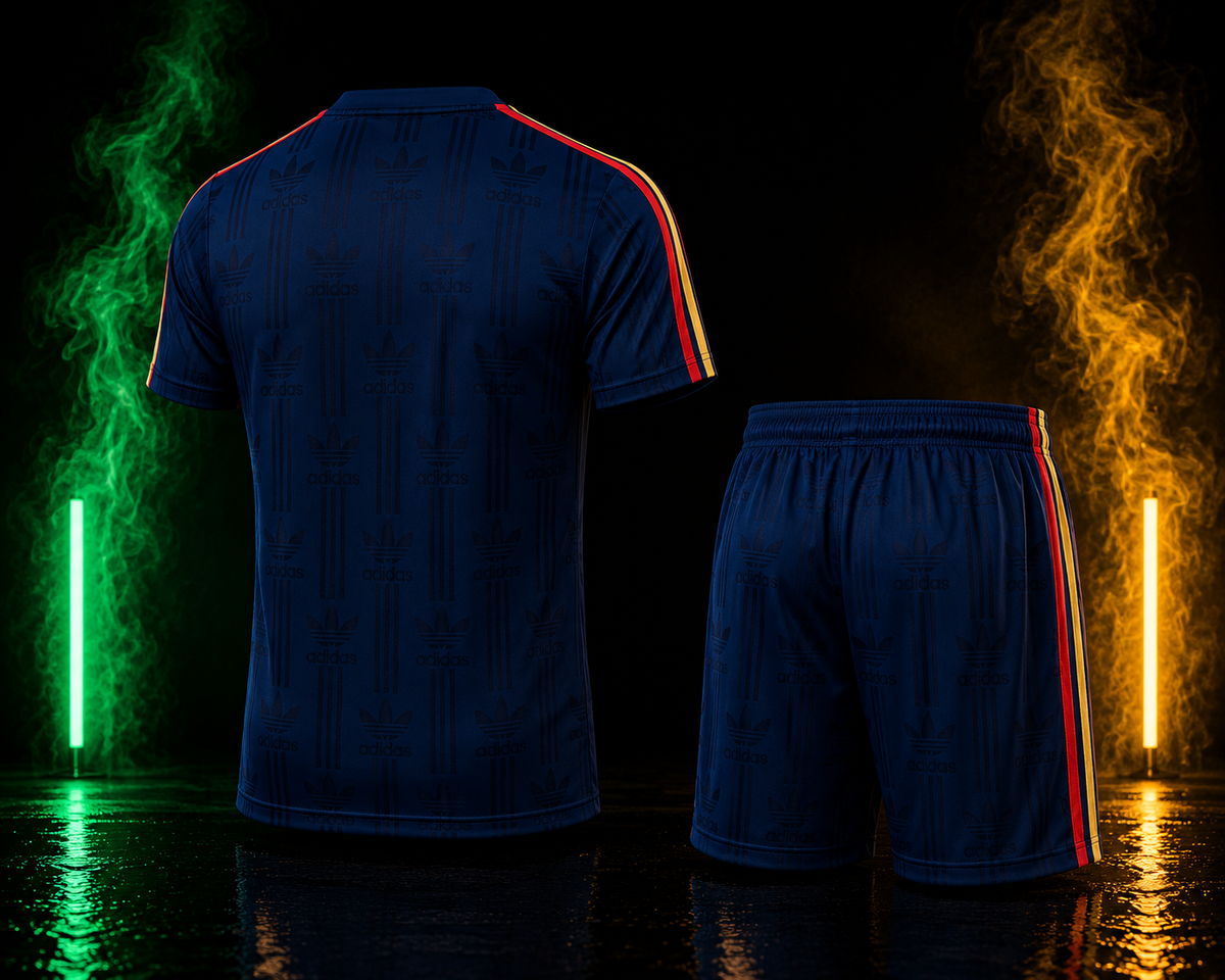 Conjunto de pantalón corto de entrenamiento de España 2026-2027