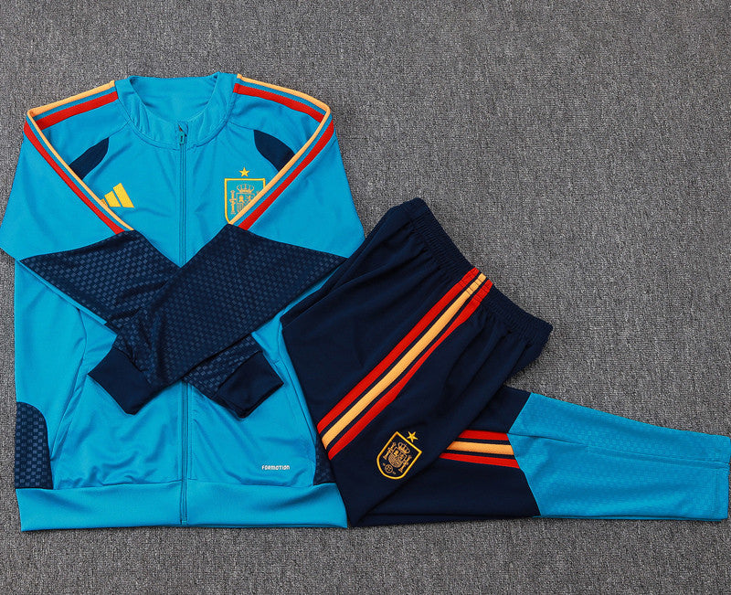 Spain tracksuit 2026-2027 blue