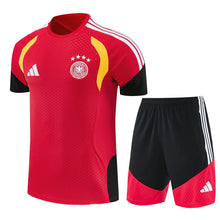 Conjunto de pantalón corto de entrenamiento Alemania 2026-2027 rojo