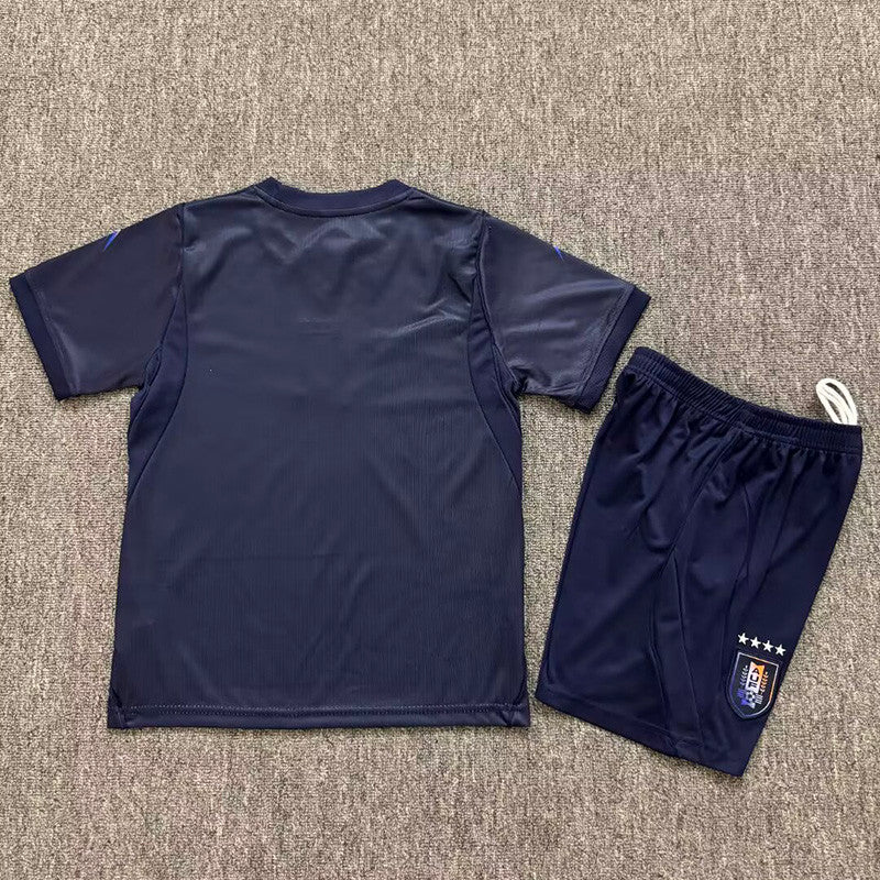 Conjunto pantalón corto Uruguay visitante 2026-2027