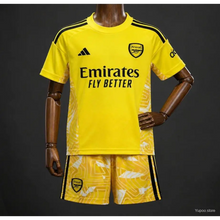 Ensemble short Arsenal gardien jaune 2026-2027