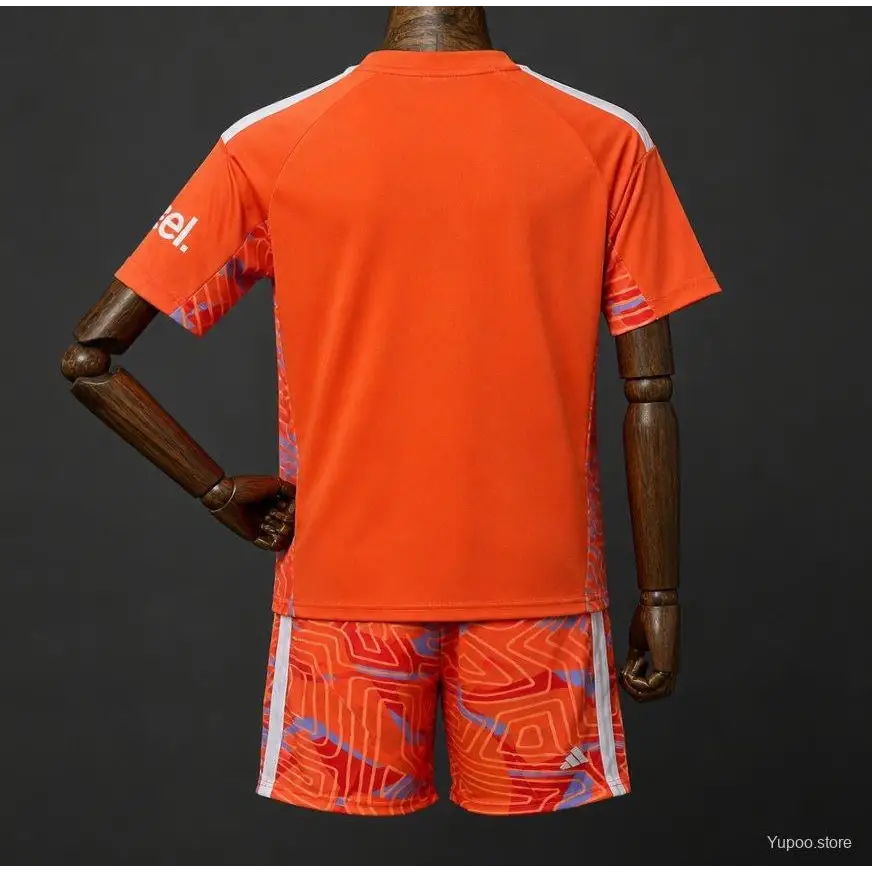 Ensemble short Arsenal gardien orange 2026-2027
