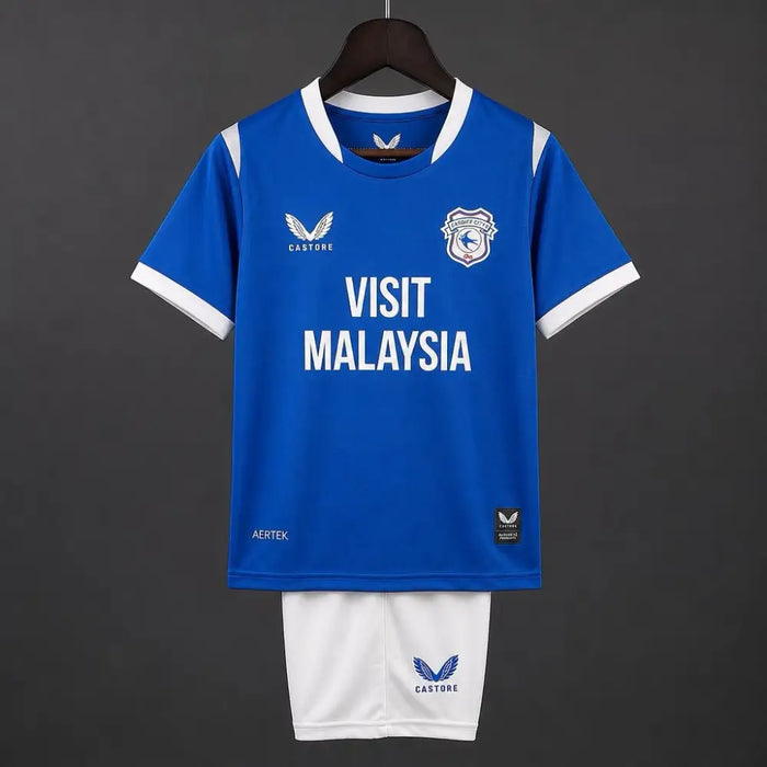 Ensemble short Cardiff City domicile 2026-2027