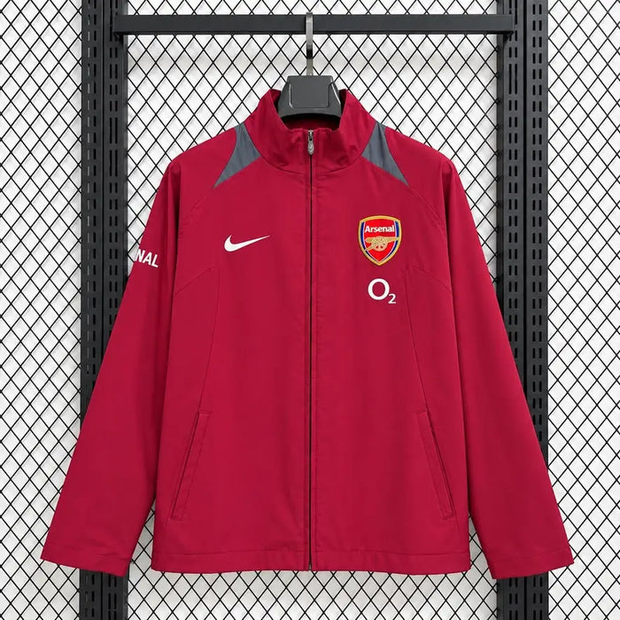 Arsenal veste coupe-vent rétro 2026-2027
