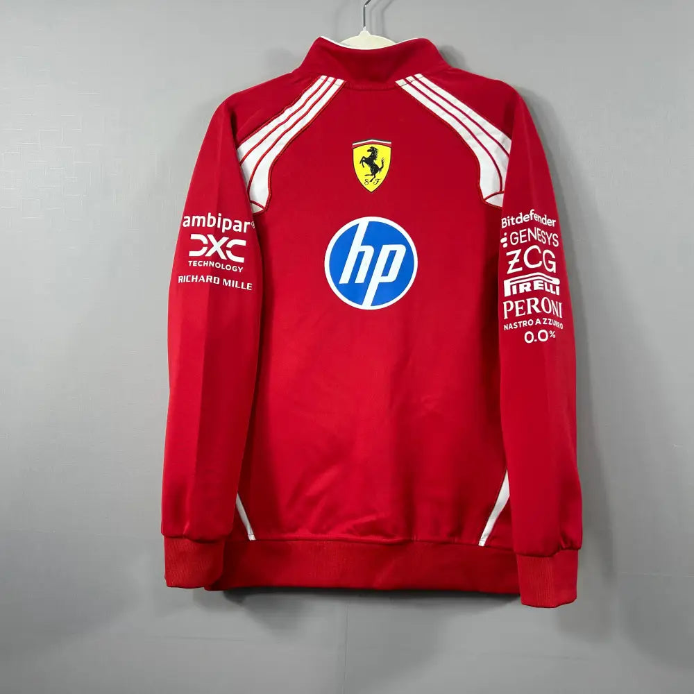 Ferrari veste coupe-vent rouge 2026-2027