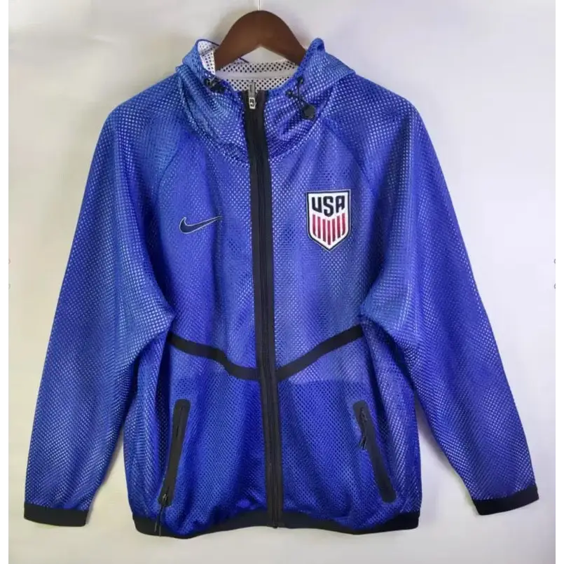 États-Unis veste coupe-vent bleu 2026-2027